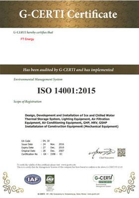Certificate of FT Energy