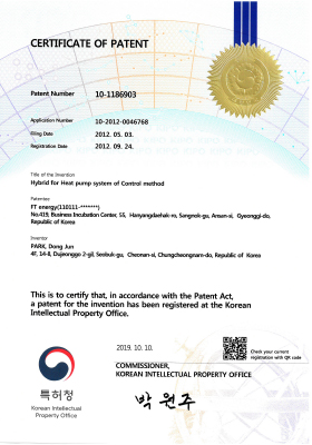 Certificate of FT Energy