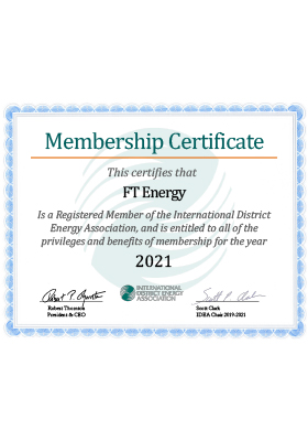 Certificate of FT Energy